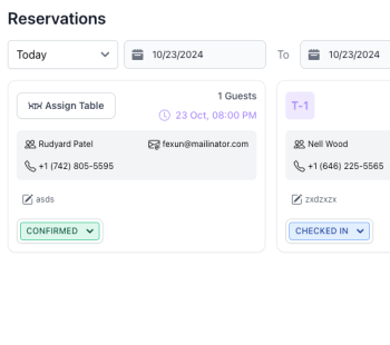 Optimiser les réservations de table